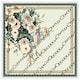 image 1 of Flowers & chain links (Picture Frame) White | XL