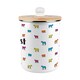 image 7 of Colourful Farm Animals Compost Caddy - Metal 2L Decorative Kitchen Food Waste Bin