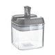 image 4 of Argon Tableware Flip Lock Plastic Food Storage Containers - 500ml - Grey - Pack of 6