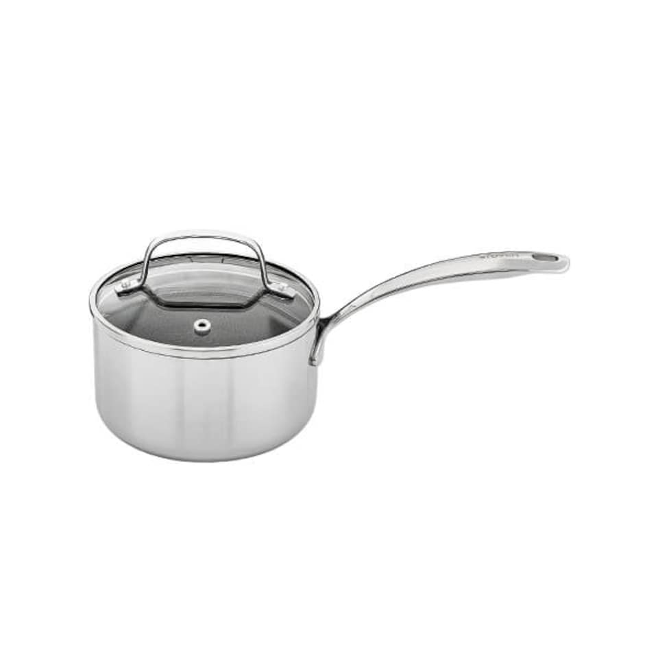 image 1 of Stoven Hextra 14cm Non-Stick Milk Pan with Lid