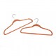 image 3 of Oypla Pack of 20 Pink Non-Slip Space Saving Velvet Clothes Garment Coat Suit Hangers