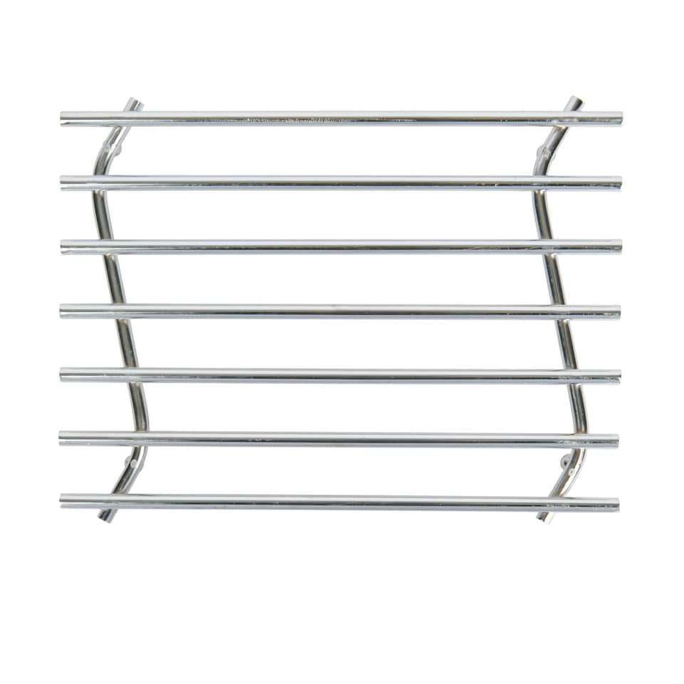 image 1 of KitchenCraft Trivet Silver Metal 27x20cm
