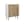 White Unit & Oak Effect Door & Beech Leg