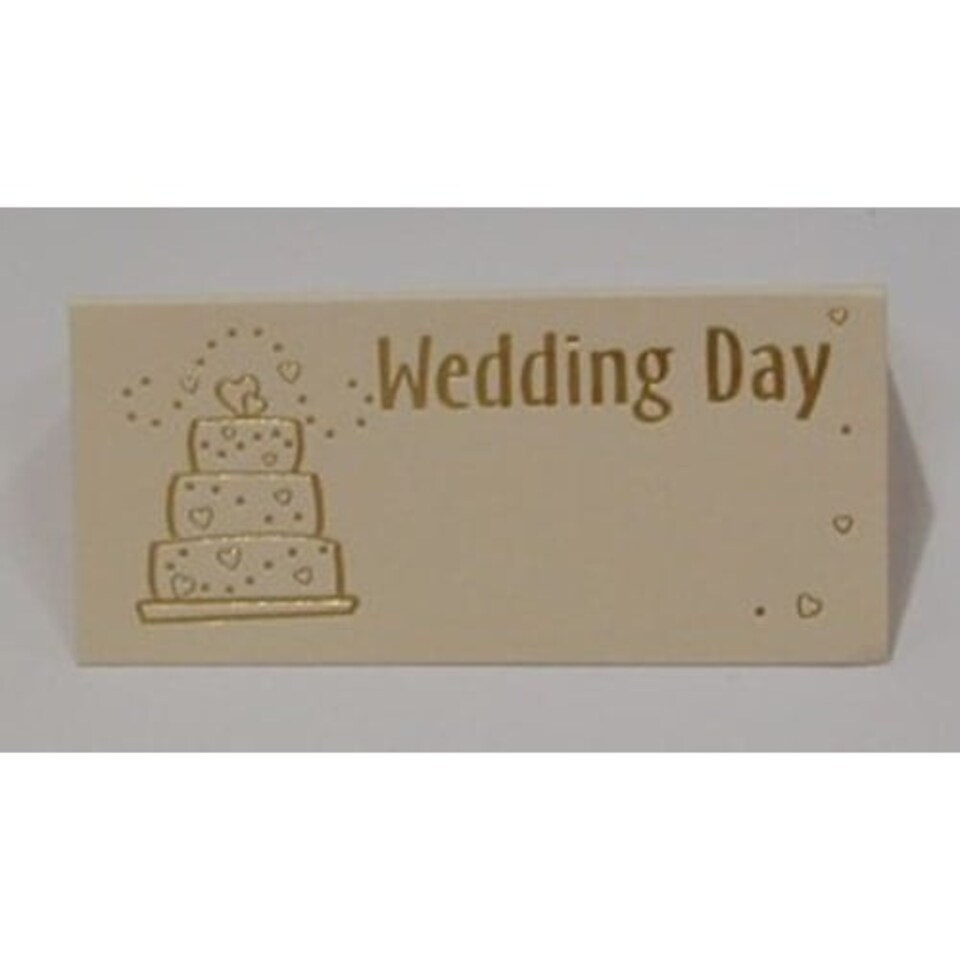 Wedding Cake Ivory Place Cards - Pack of 10