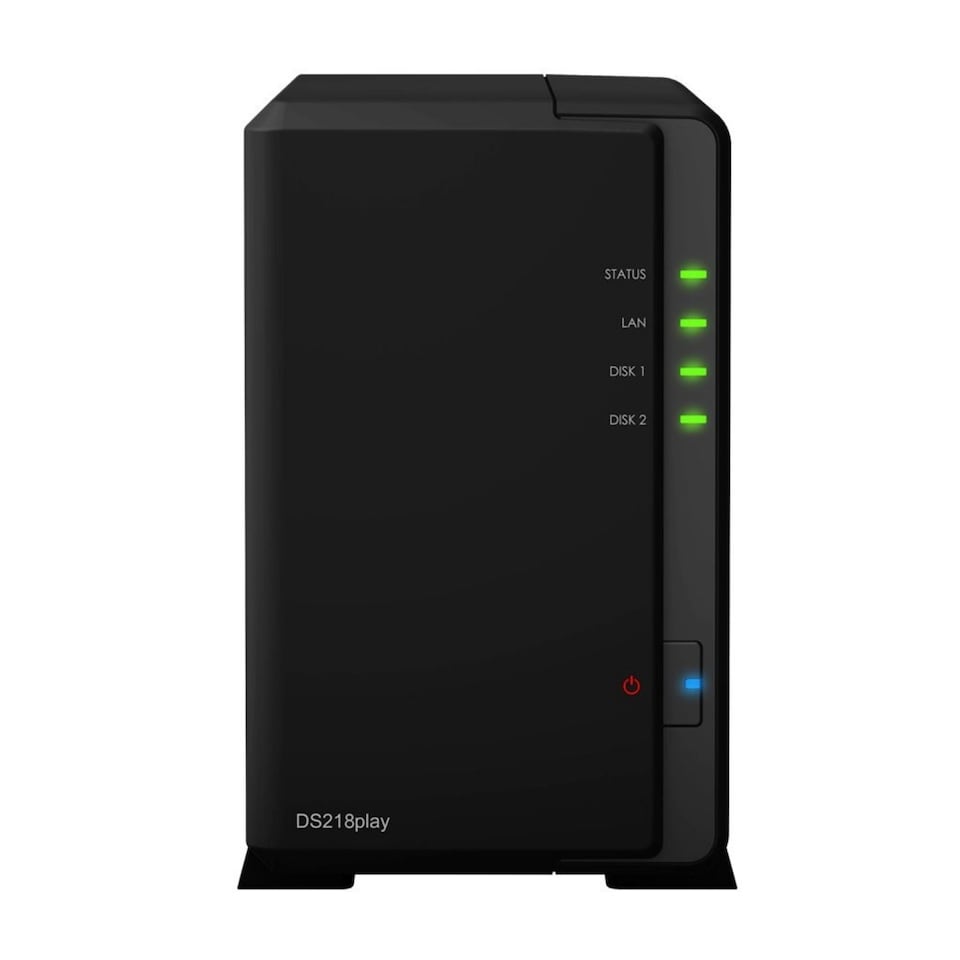 image 1 of Synology DS218play 2-Bay Desktop NAS Enclosure
