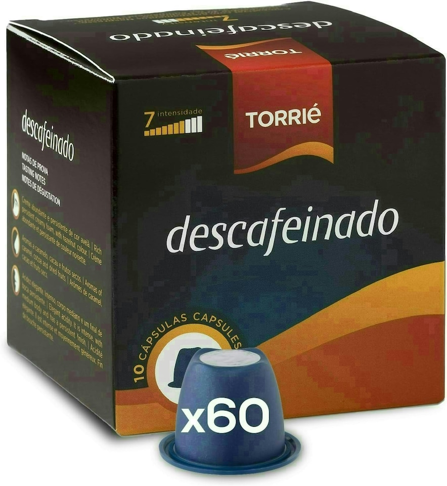 image 1 of Decaf Nespresso ® Compatible Decaffeinated Coffee Capsules (60 Pods)