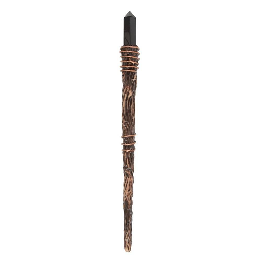 Something Different Protection Obsidian Wand Brown Brown/Black One Size 1