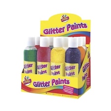 200ml Glitter Paints Single Bottle
