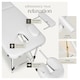 image 3 of Massage Table Set Massage Bench Massage Table Massage Bed Cosmetic Lounger Bag Bolsters Head And Armrests | White | white | 1
