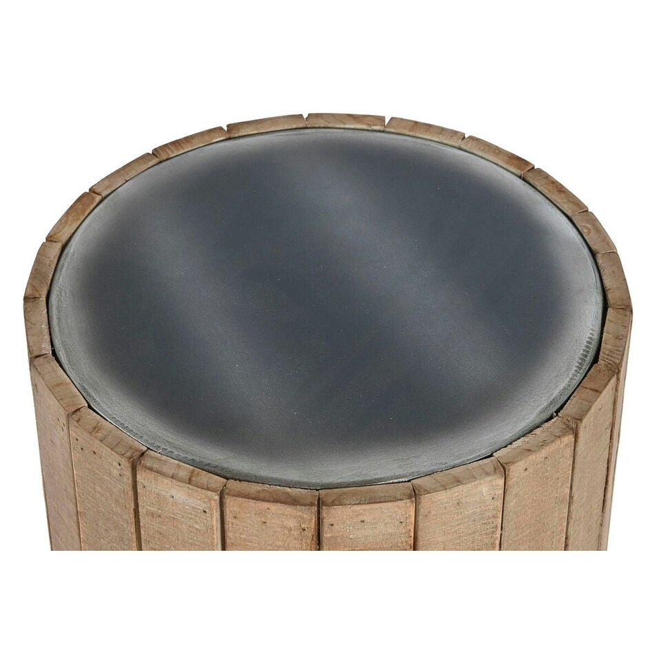 image 1 of Side table Home ESPRIT Natural Fir MDF Wood 36 x 36 x 45 cm N/A