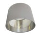 image 2 of CGC LUPO Luxury Grey Cotton & Silver Inner Round Pendant Drum Lamp Shade Grey