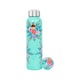 image 1 of BillyCan Hand-Painted Picnic Water Bottle - 875ml - Mint Pansy Green | One Size