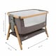 image 5 of Tutti Bambini CoZee Bedside Crib - Oak and Charcoal