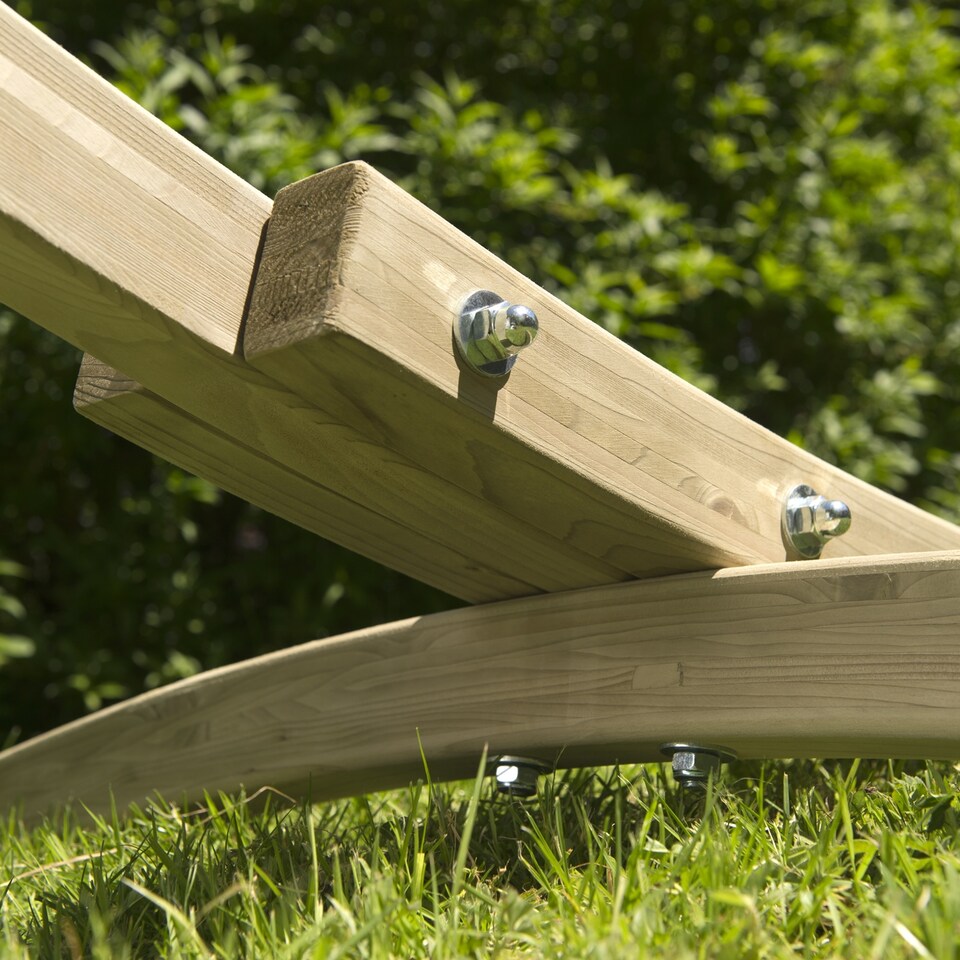 image 1 of Amazonas Wooden Garden Hammock Stand – Kronos