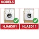 image 2 of SPARES2GO Door Seal for Lamona HJA8501 HJA8511 TA80000 Washing Machine