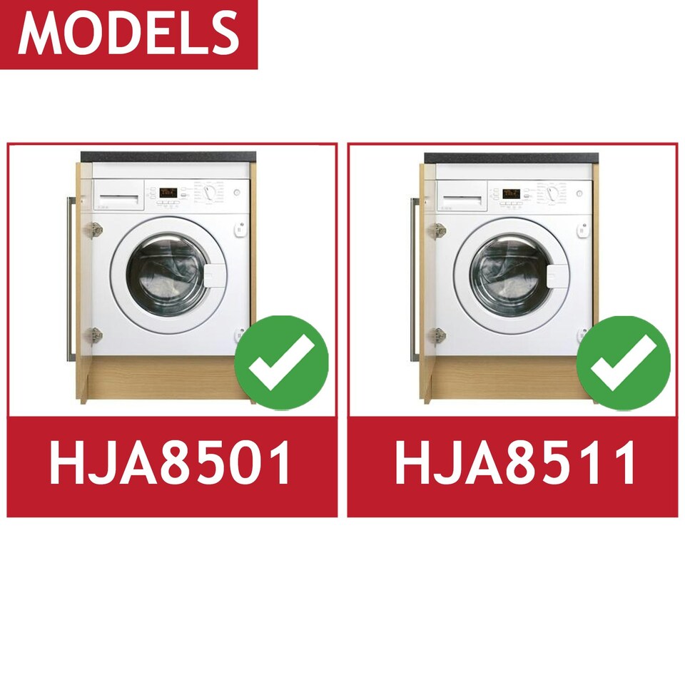 image 1 of SPARES2GO Door Seal for Lamona HJA8501 HJA8511 TA80000 Washing Machine