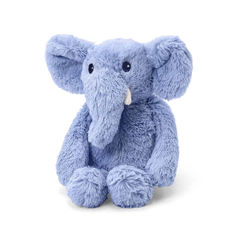 image 1 of Gosh! Blue Elephant Plush Softie Toy