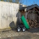 image 5 of 75 Litre 200Kg Capacity Tipping Garden Dump Cart / Truck Trolley / Wheelbarrow