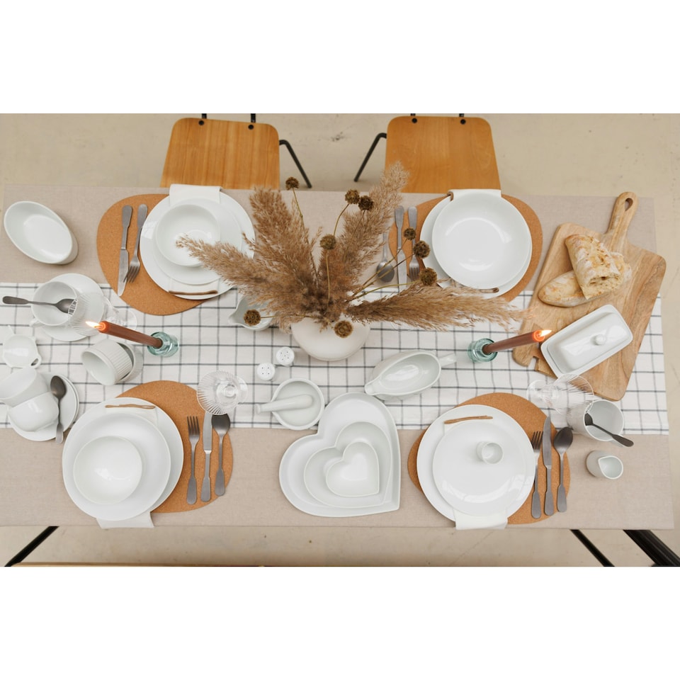 image 1 of Mikasa Butter Dish White Porcelain 21cm | White