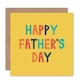 image 1 of Fathers Day Block Bold Colour Dad Card