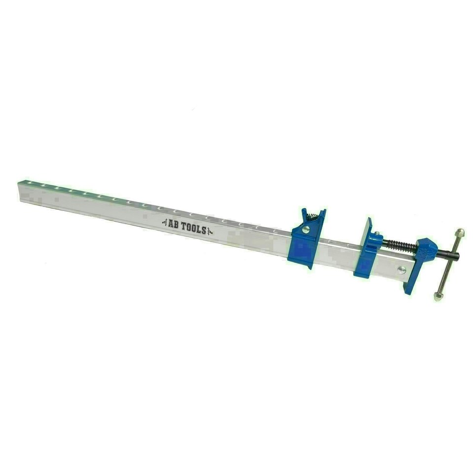 image 1 of 24" (600mm) Aluminium Sash Clamp Grip Bench Work Holder Vice Slide Cramp x 4