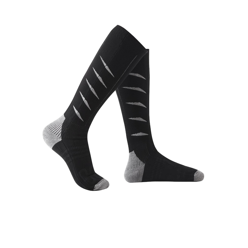 image 1 of 2 Pairs Rechargeable Heated Socks USB Battery Powered Winter Warmth