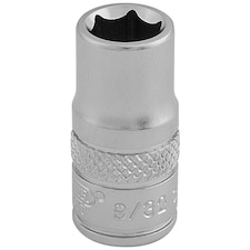 9/32" 6Pt Socket 1/4  Dr-Pckd - 16521