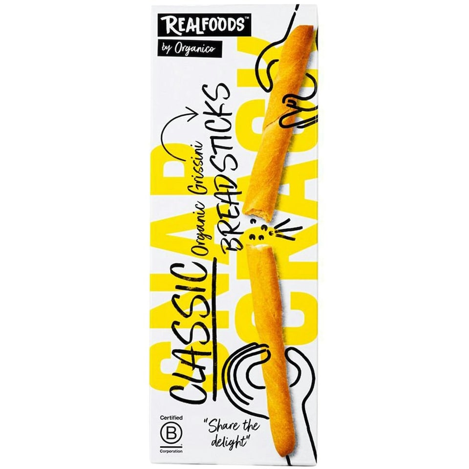 Organic Classic Breadsticks 120g (Organico)