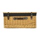 image 6 of 62cm Buff Wicker Picnic Basket with Lining | Black | Black | One Size