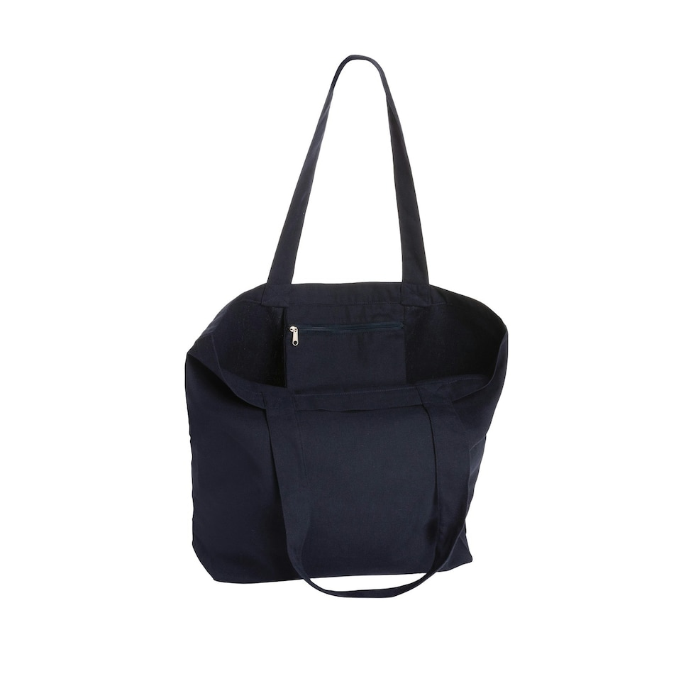 image 1 of XD Collection Recycled Canvas Undyed Tote Bag - Navy - One Size Blue