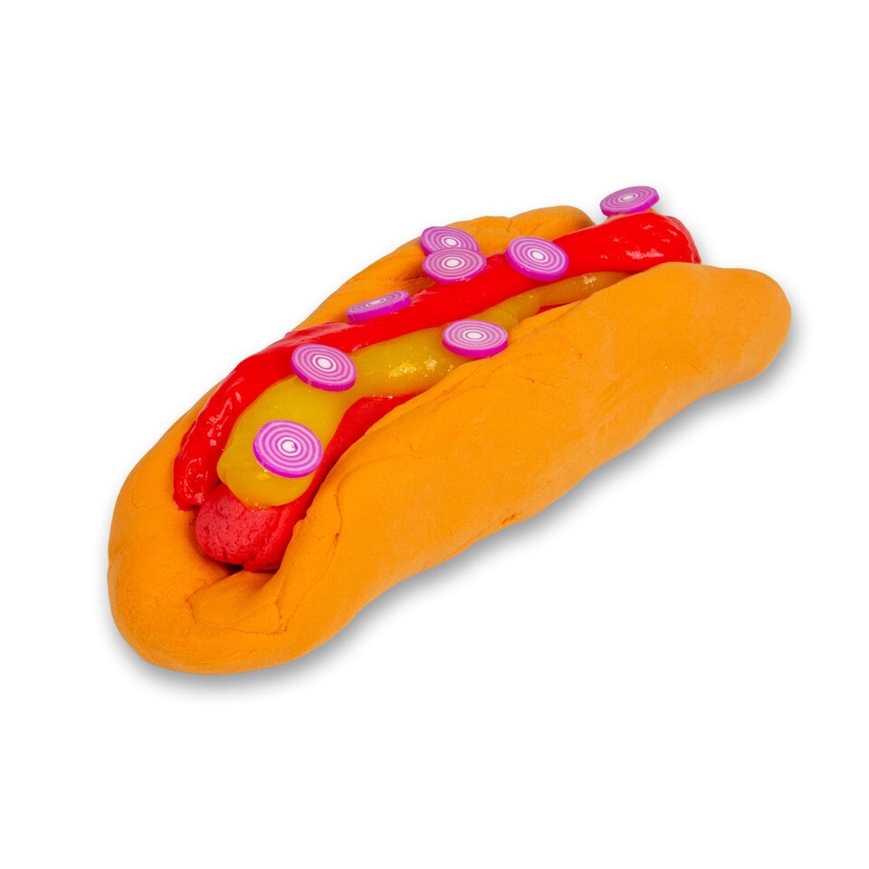 image 1 of Make Your Own Hot Dog Slime and Putty Set