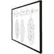 image 3 of Bohemian arrow (Picture Frame) Grey | M