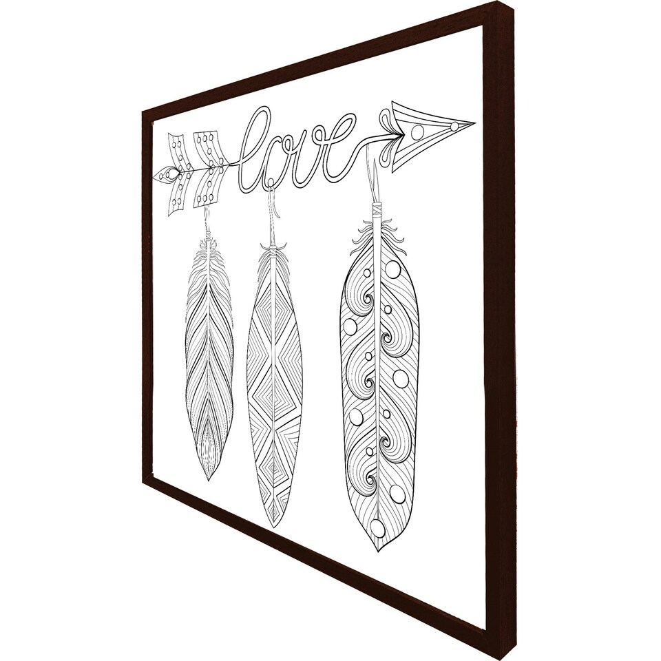 image 1 of Bohemian arrow (Picture Frame) Grey | M
