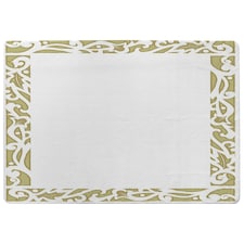 Egyptian Hieroglyphs Golden Border (Rug) Multi | Small: 60x110cm