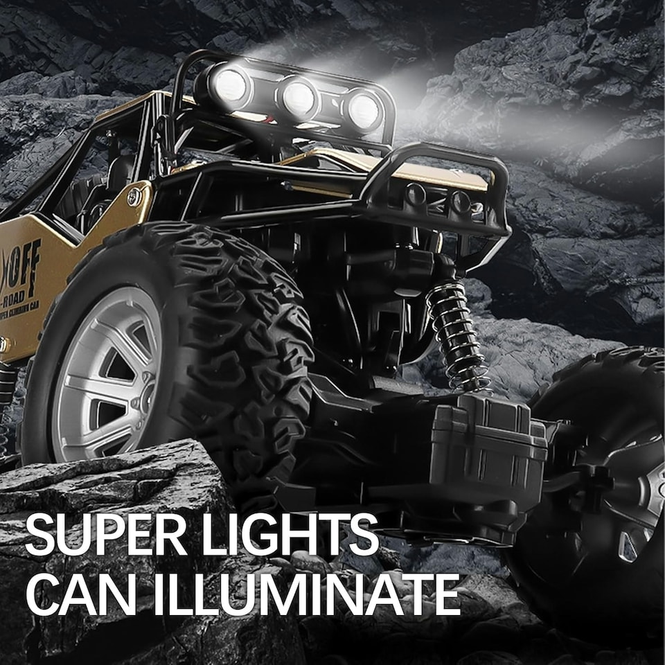 image 1 of Alivio 3699-L6 Off-Road Racing Truck, Remote Control Monster Truck, Remote Control Truck - Off Road Climbing Truck, RC Truck with Rechargeable Battery for Kids