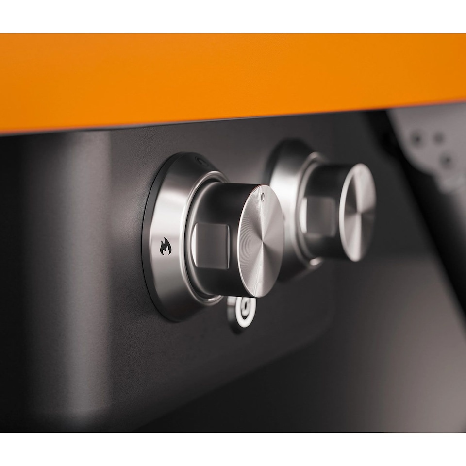 image 1 of Witt 16inch Pizza Oven 15-minutes Pre-Heat Rotating Stone - Orange