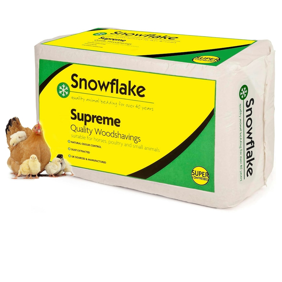 image 1 of Softwood Timber Bale Large Supreme 15kg Animal Bedding For Poultry, Sheep & Horses