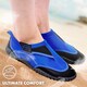 image 5 of GEEZY Unisex Black And Blue Neoprene Slip On Aqua Shoes