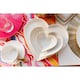 image 5 of Mikasa Serving Platter White Porcelain Heart Shaped 30cm