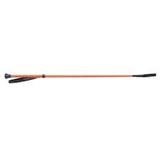 Shires Thread Stem Horse Riding Whip - Orange - 26in