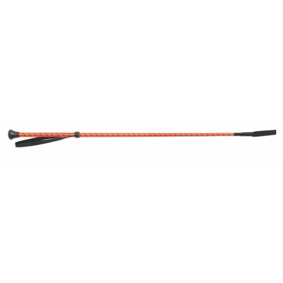 image 1 of Shires Thread Stem Horse Riding Whip - Orange - 26in