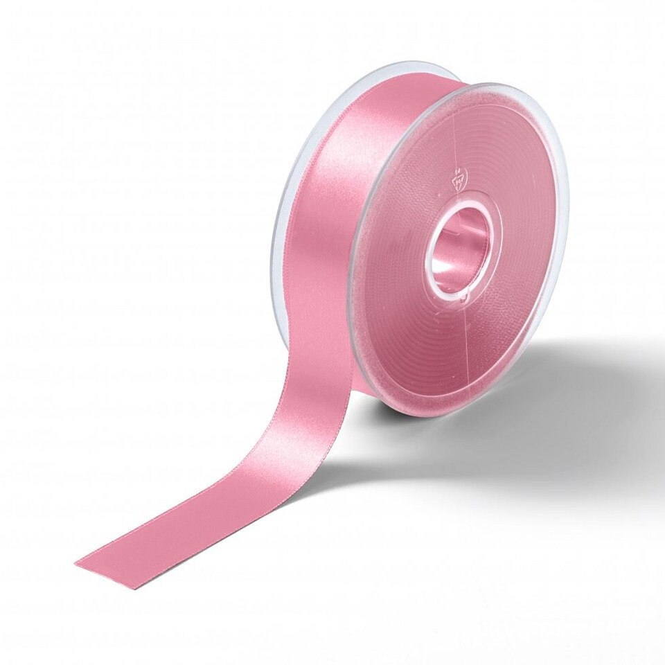 Prym Pale Rose 25mm Satin Ribbon for Dressmaking - per metre