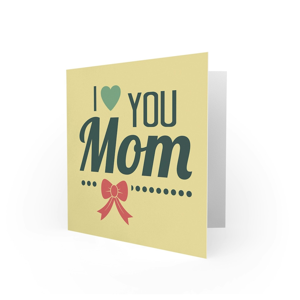 image 1 of Mothers Day Love Pictogram Mum Card