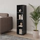 image 2 of 4-Cube Shelving Unit - Tall | Black | 1