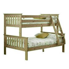 Carra Triple Sleeper Bunk Pine And Theo Pocket Sprung Mattresses