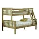 image 1 of Carra Triple Sleeper Bunk Pine And Theo Pocket Sprung Mattresses