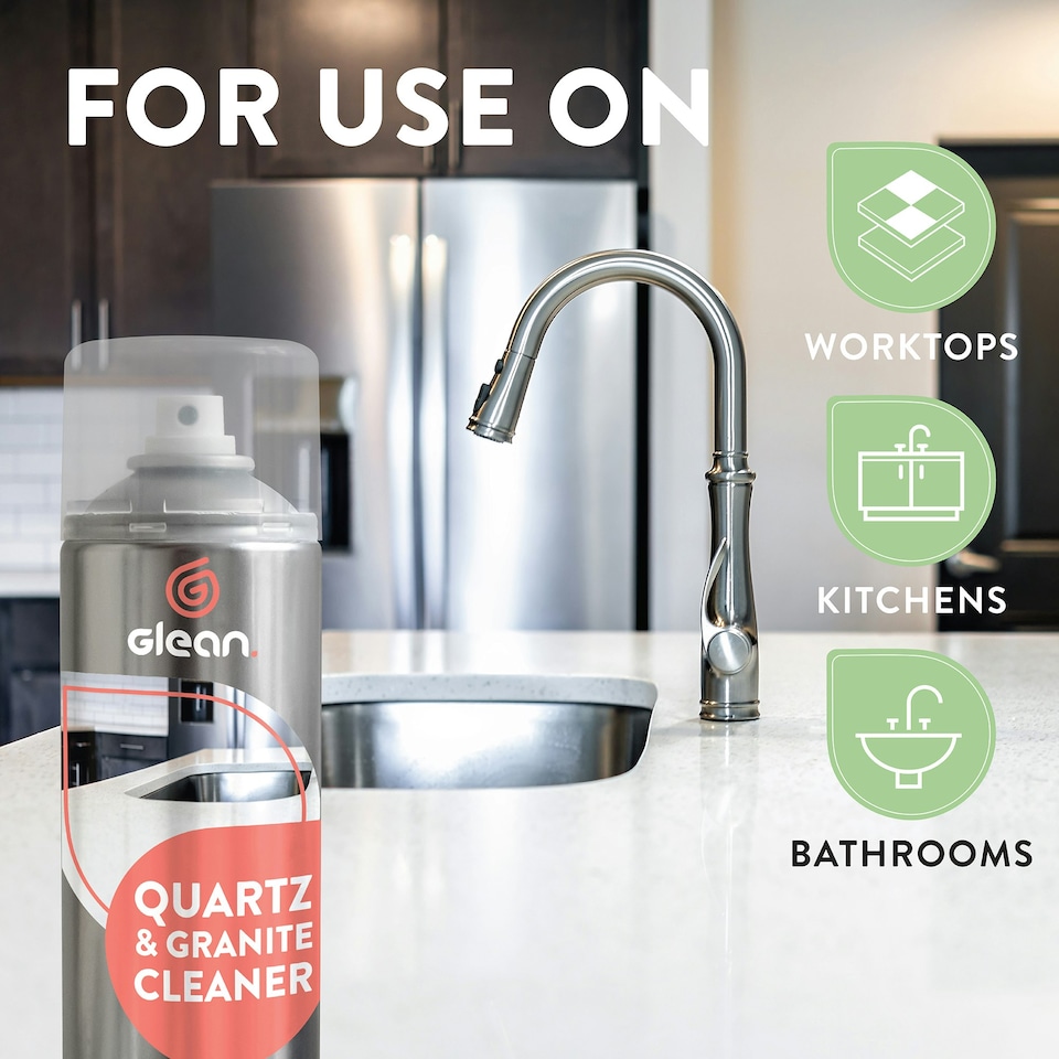 image 1 of Glean Quartz Granite Foaming Cleaner - 400ml