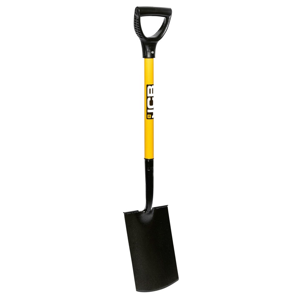 image 1 of JCB Professional Solid Forged Treaded Garden Spade 180 x 280mm Blade JCBDS01