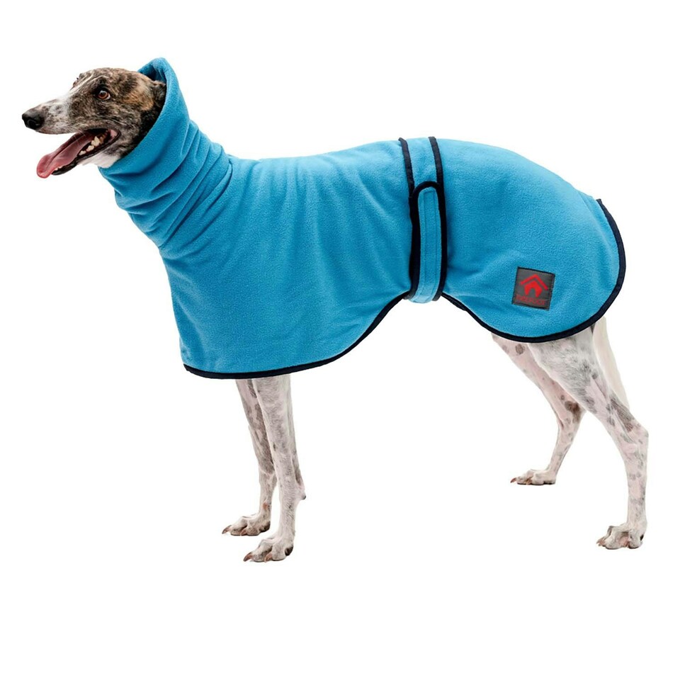 Firefoot Sighthound Fleece Dog Jumper - Blue - XL