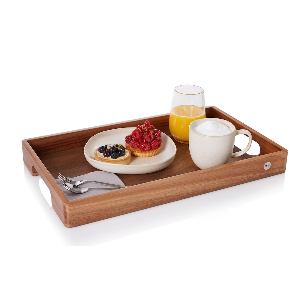 image 1 of AdHoc Acacia Wood Rectangle Serving tray - Brown